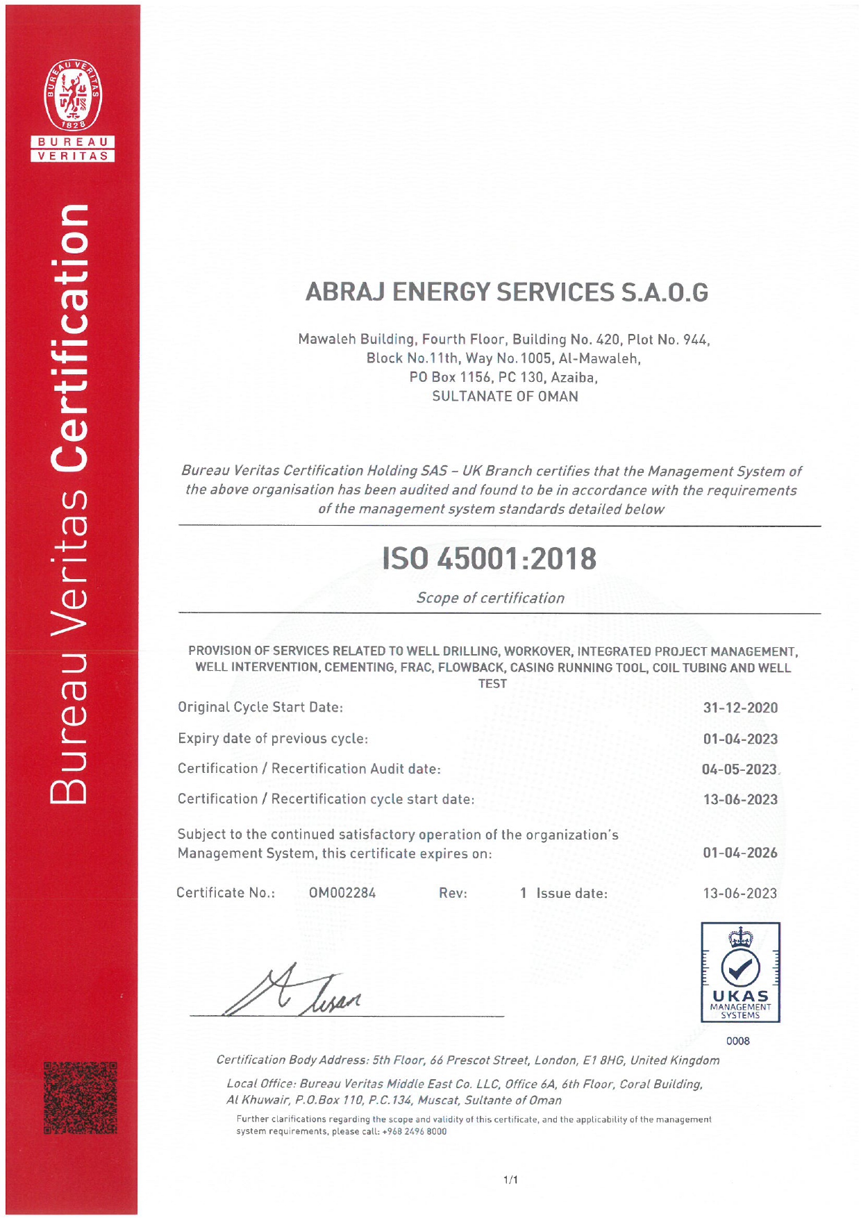 ISO 45001 :2018